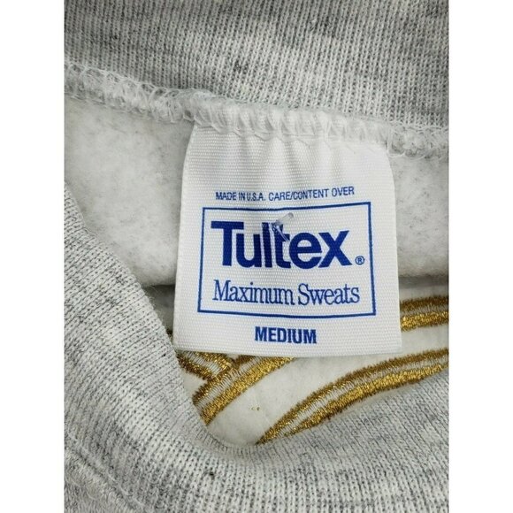 Vintage Deadstock Star Ship Oceanic Sweatshirt M Grey Embroidered Cruise Ship - Picture 6 of 7